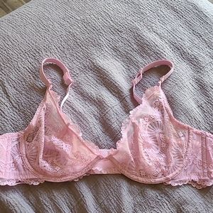 Unlined Lace Bra
